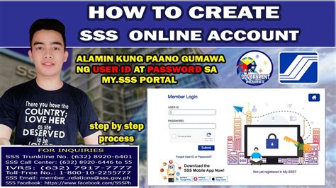 paano gumawa ng account sa sss|Paano magkaroon o gumawa ng user id at password .